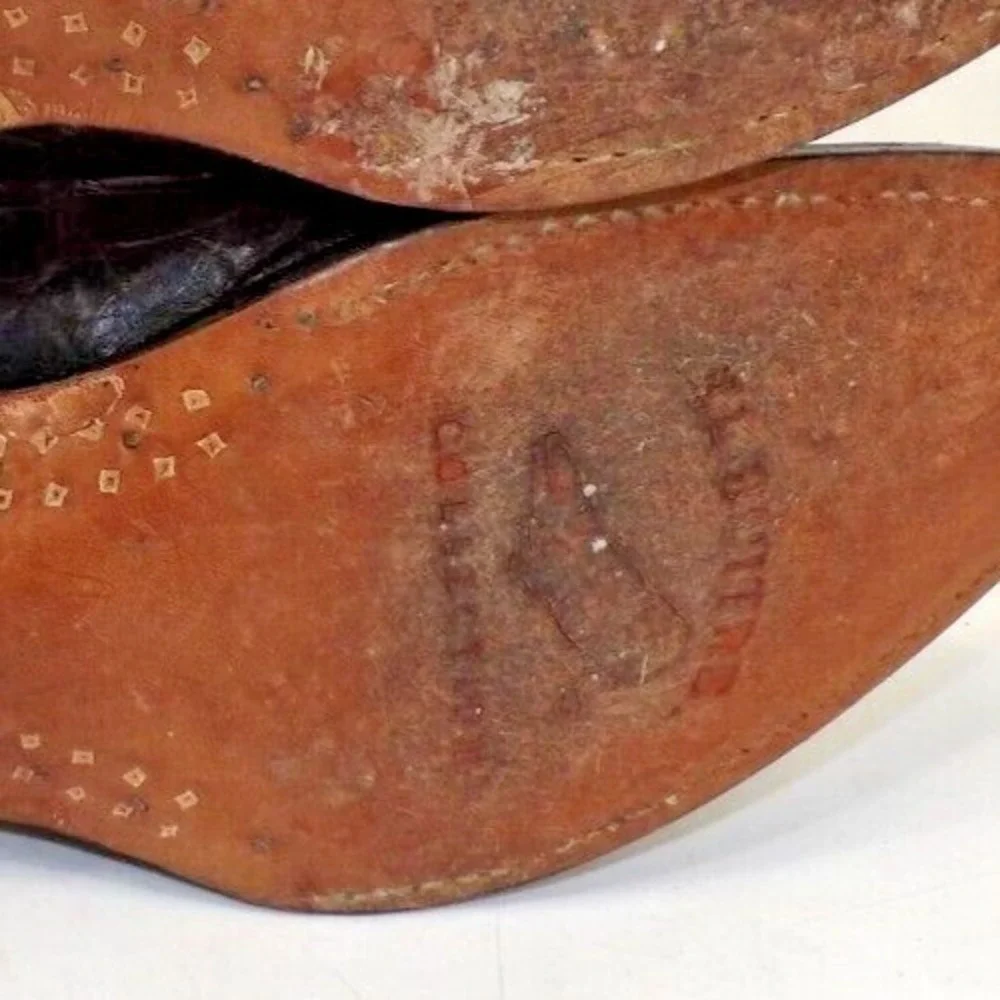 El Buitre Alligator Collection Cowboy Boots Western Vaquero Men's Size 9 USA - Picture 11 of 11